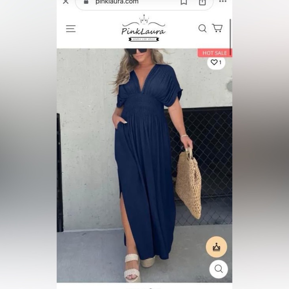 Navy Maxi 3x